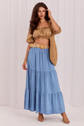  Lange rok model 229812 Italy Moda 