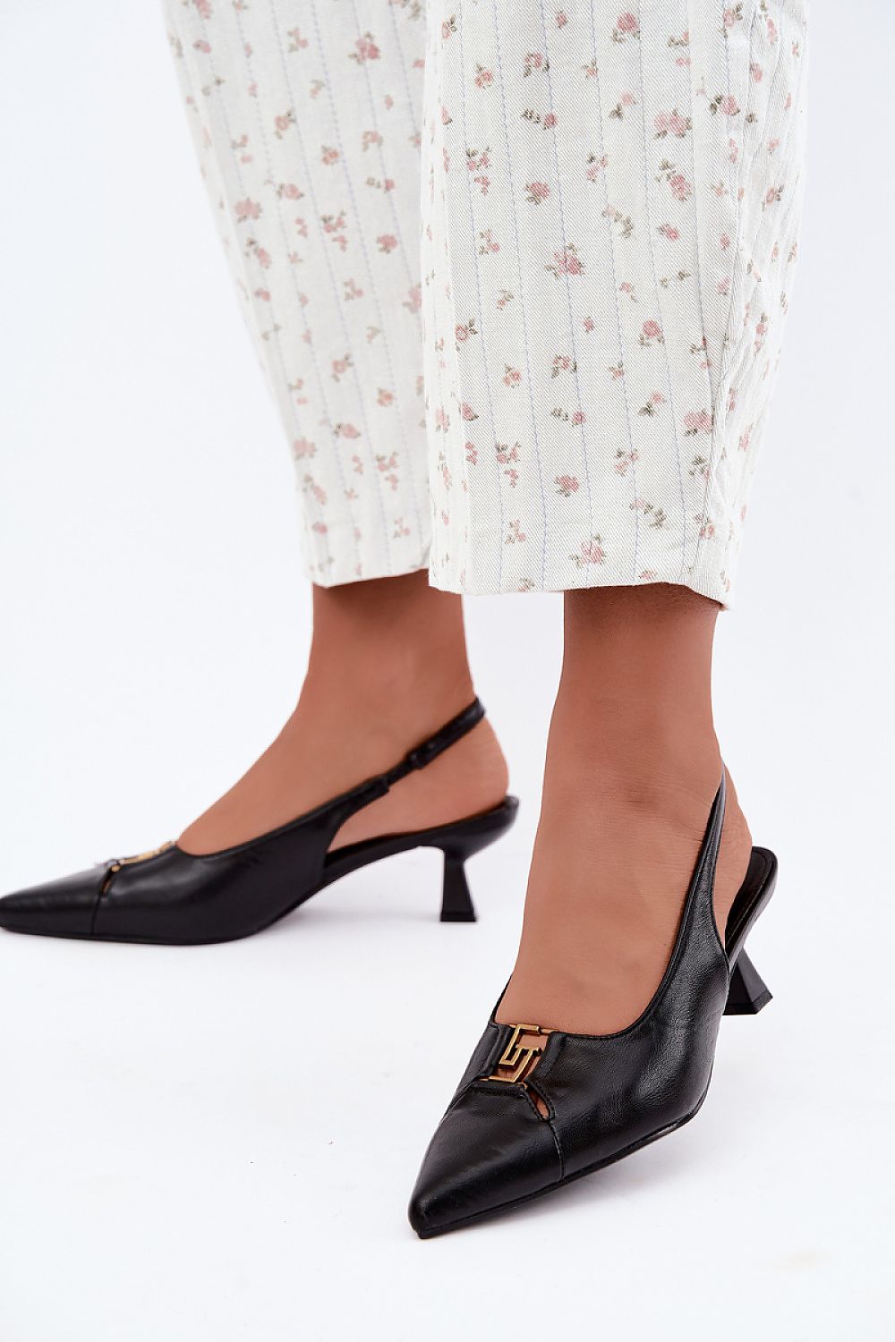  Pumps met dikke hak model 230718 Step in style 