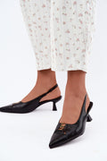  Pumps met dikke hak model 230718 Step in style 