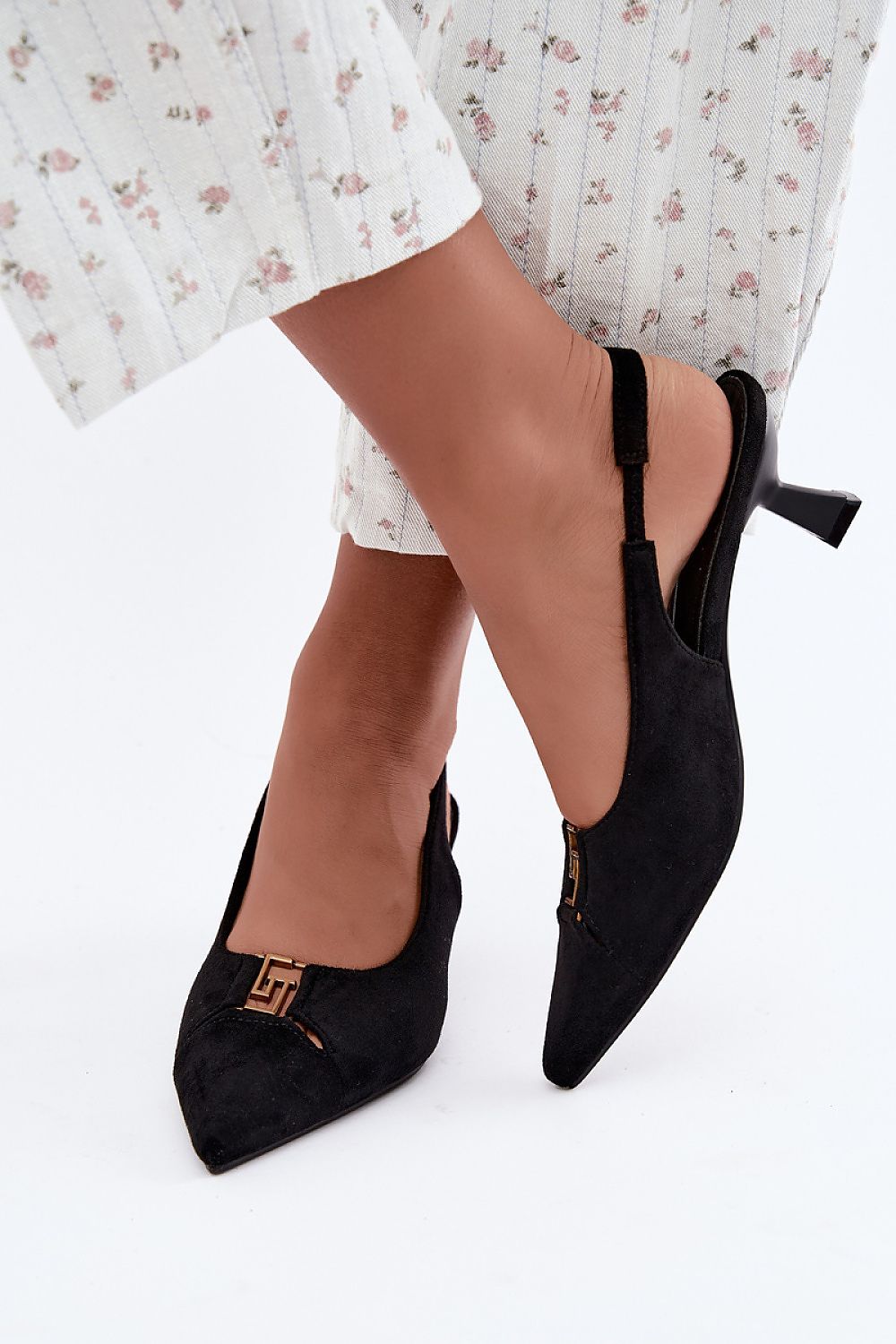  Pumps met dikke hak model 230719 Step in style 