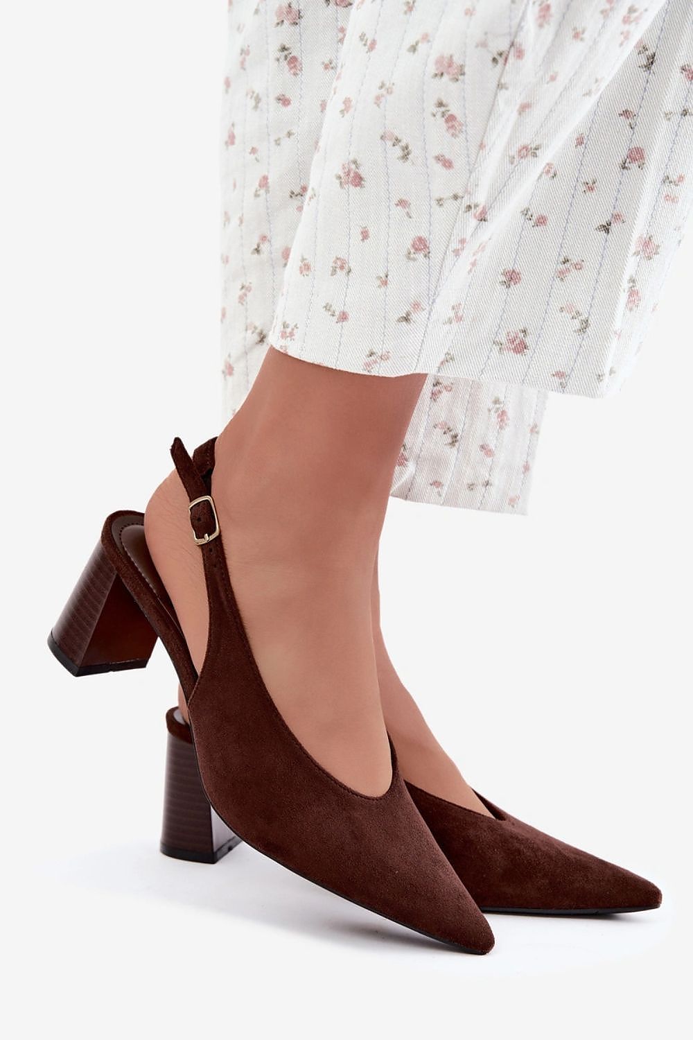  Pumps met dikke hak model 230728 Step in style 