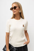  Trui met korte mouwen model 230895 Italy Moda 