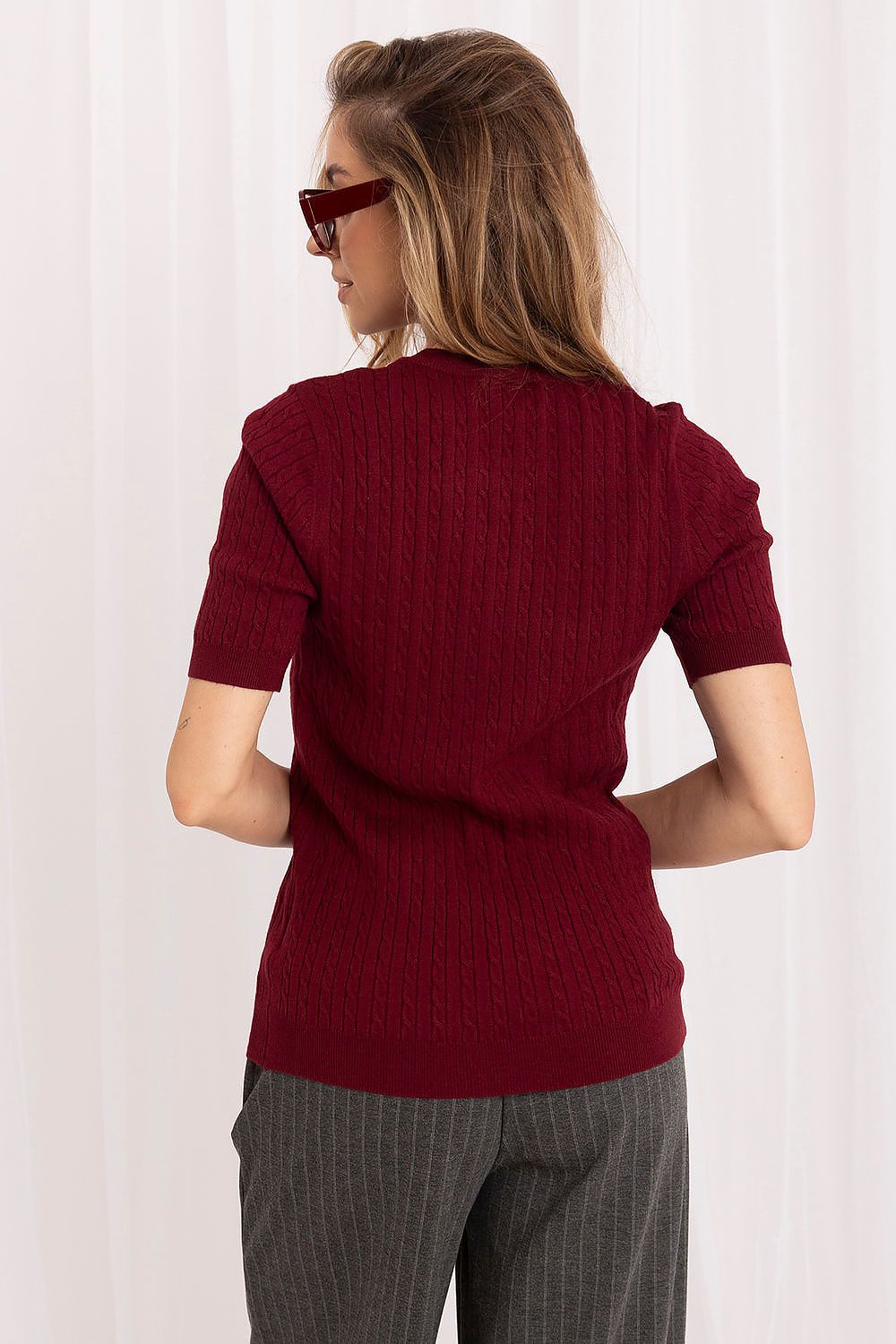 Trui met korte mouwen model 230898 Italy Moda 