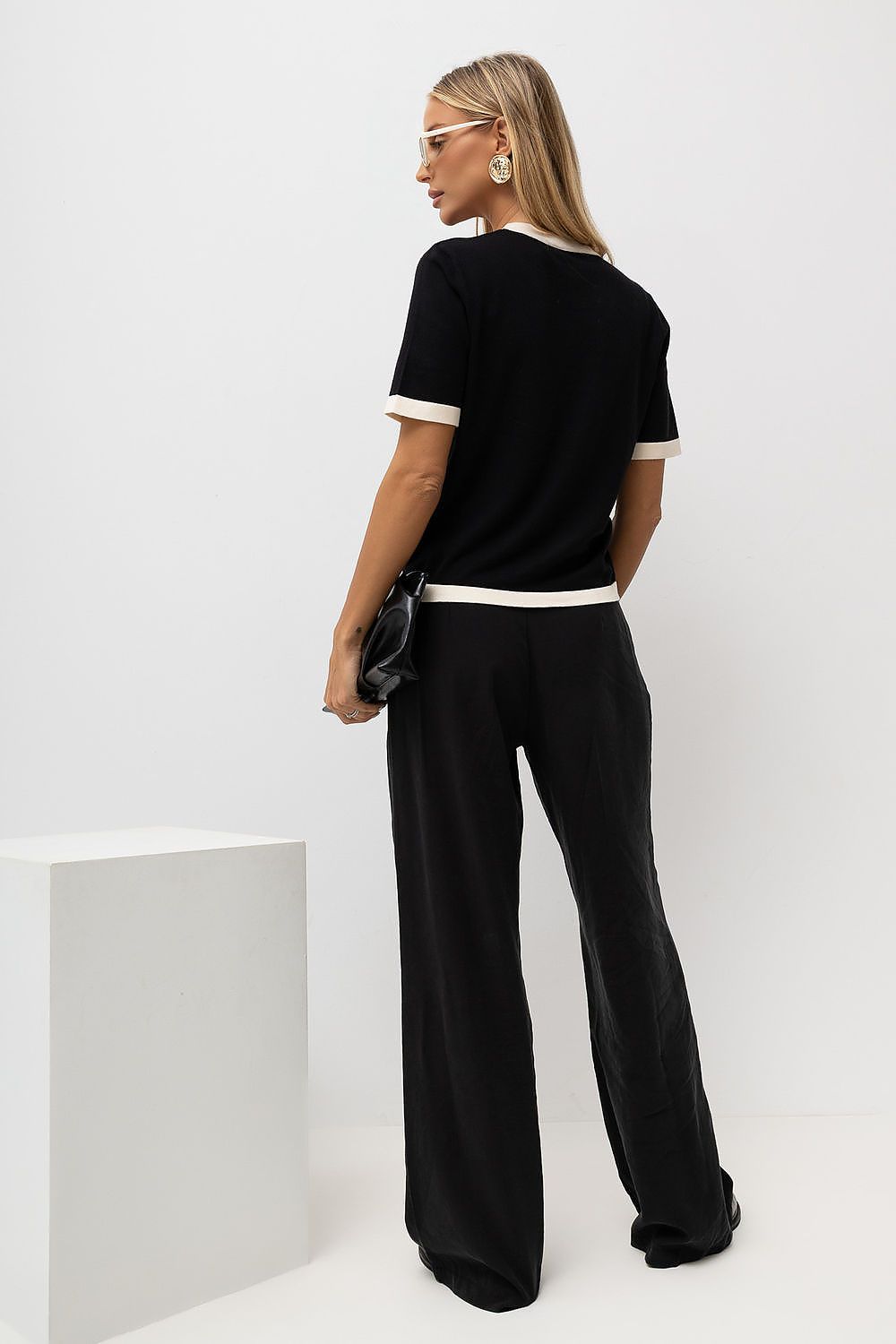  Trui met korte mouwen model 230901 Italy Moda 