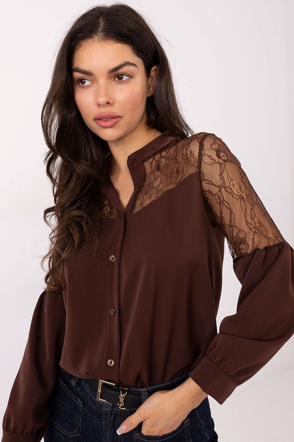  Overhemd met lange mouwen model 231526 Italy Moda 