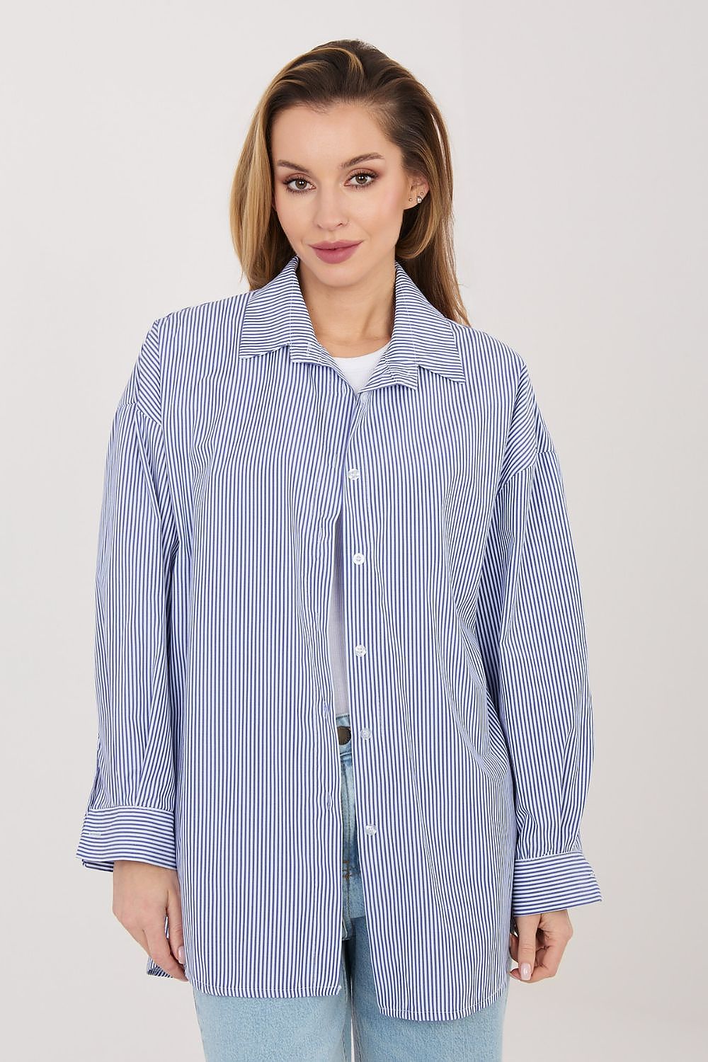  Overhemd met lange mouwen model 231521 Italy Moda 