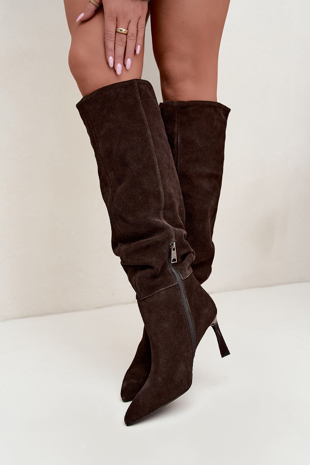  Laarzen met hoge hakken model 231589 Step in style 