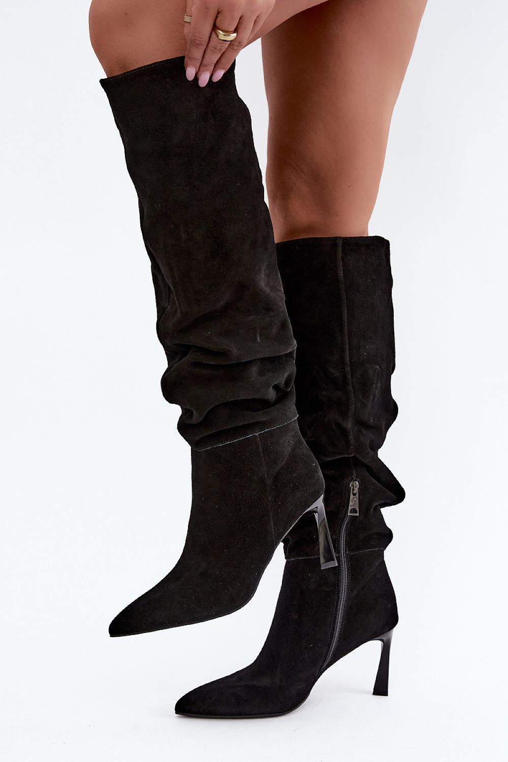  Laarzen met hoge hakken model 231590 Step in style 