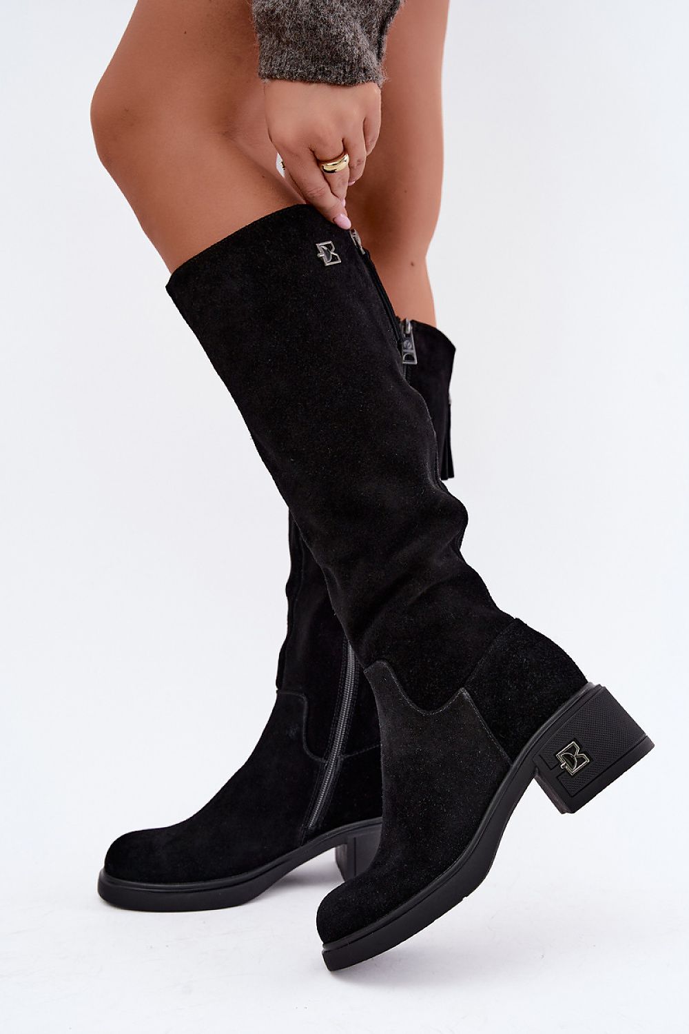  Laarzen met hoge hakken model 231601 Step in style 
