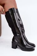  Laarzen met hoge hakken model 231620 Step in style 