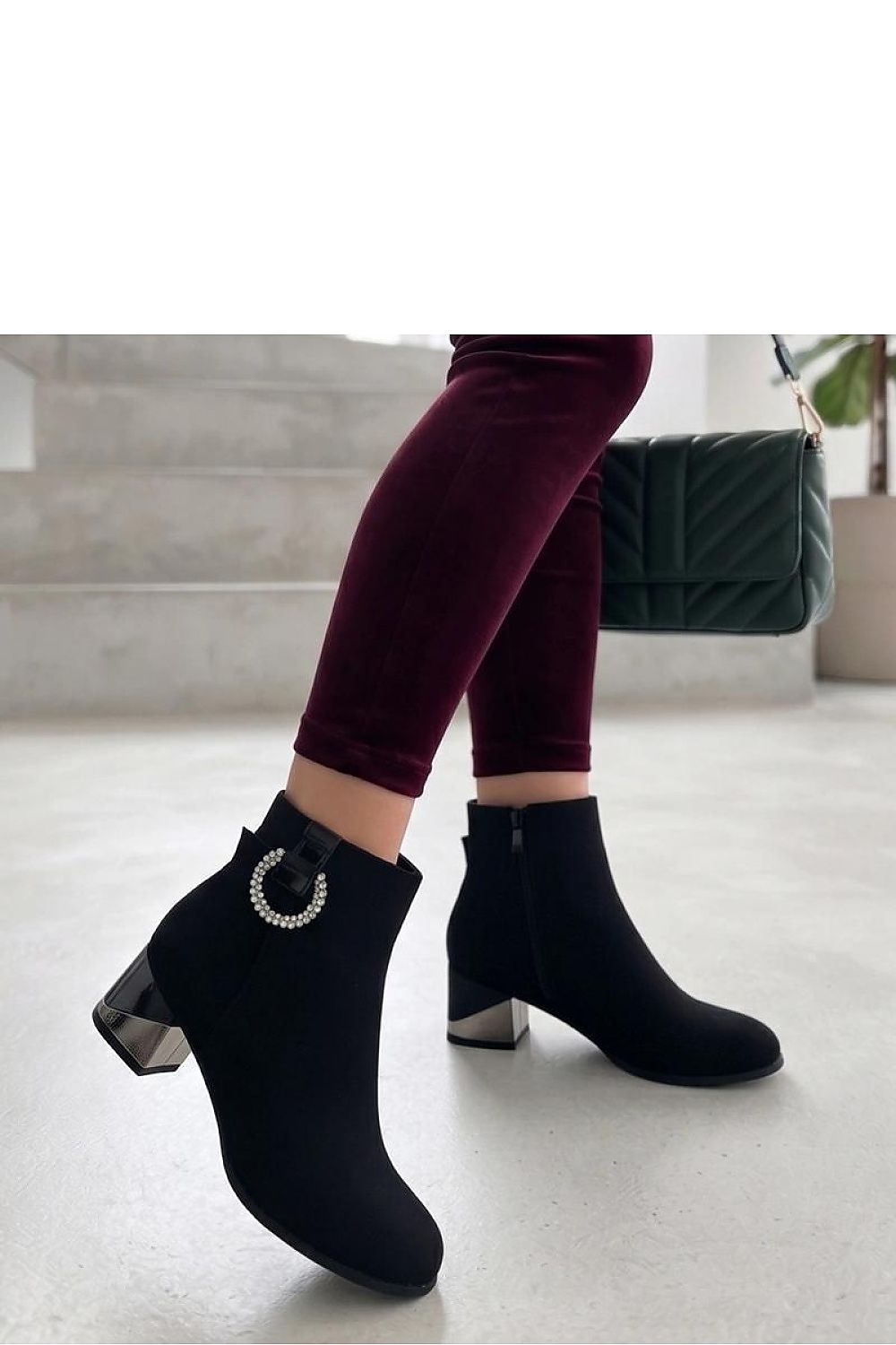  Laarsjes met hoge hak model 231678 Solea 