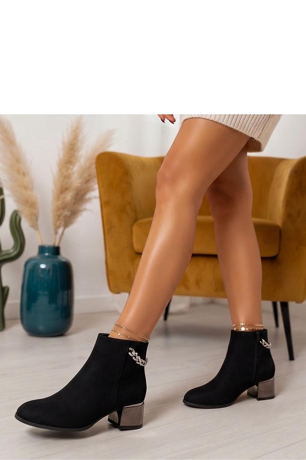  Laarsjes met hoge hak model 231699 Solea 