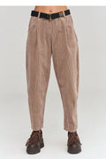  corduroy broek model 232015 Makadamia 