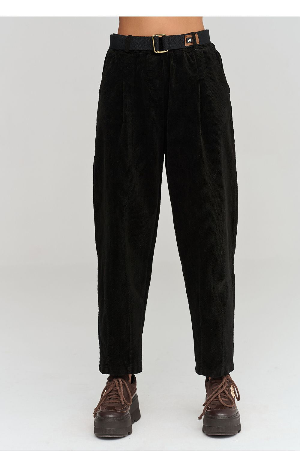  corduroy broek model 232017 Makadamia 