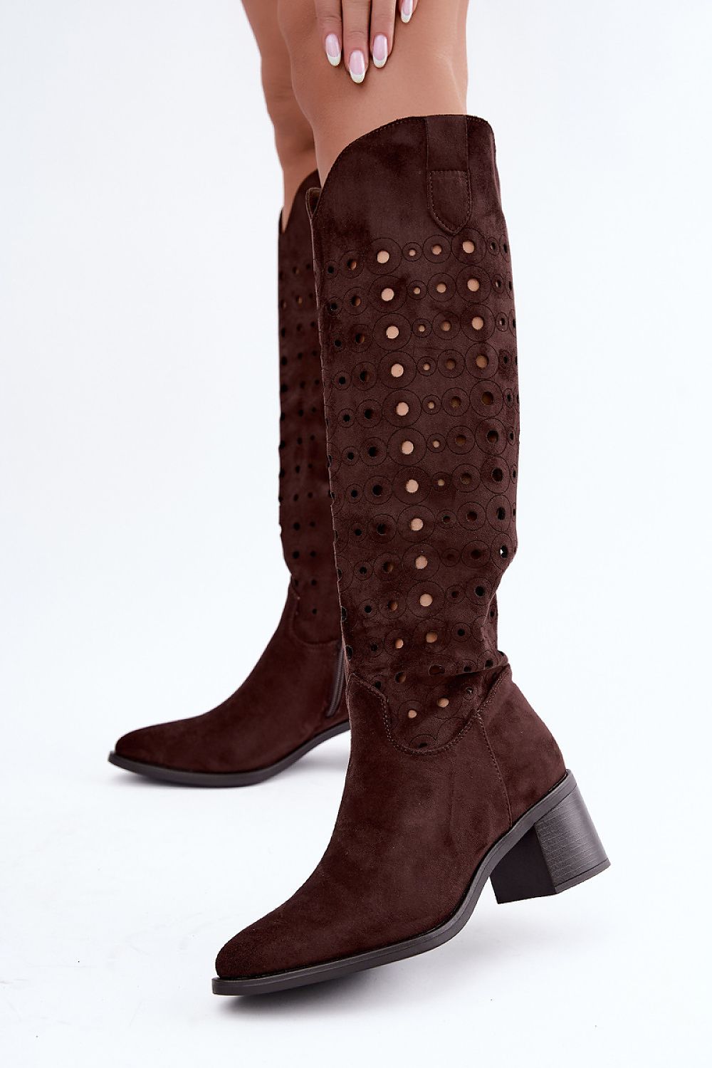  Laarzen met hoge hakken model 232090 Step in style 