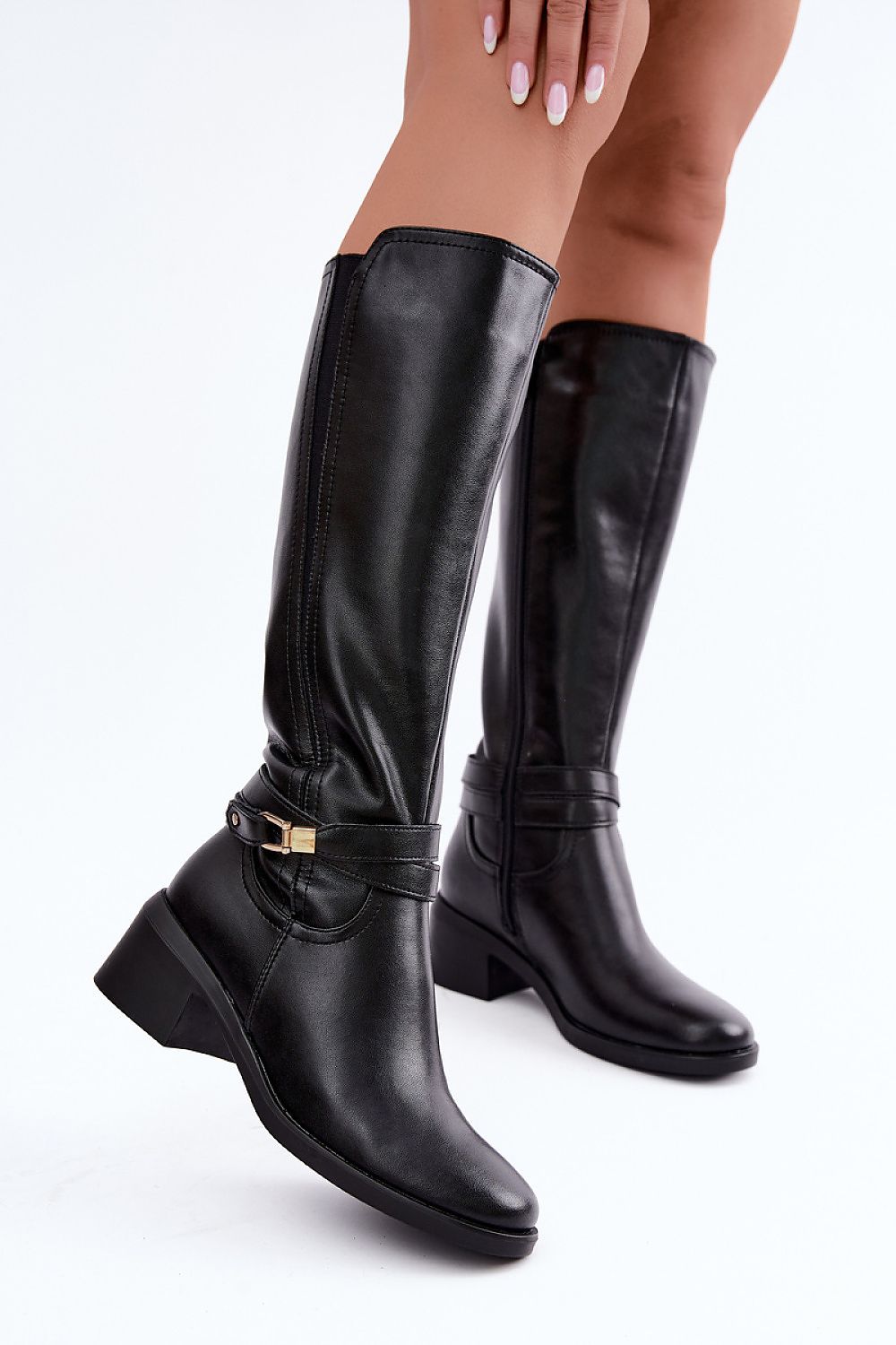  Laarzen met hoge hakken model 232092 Step in style 