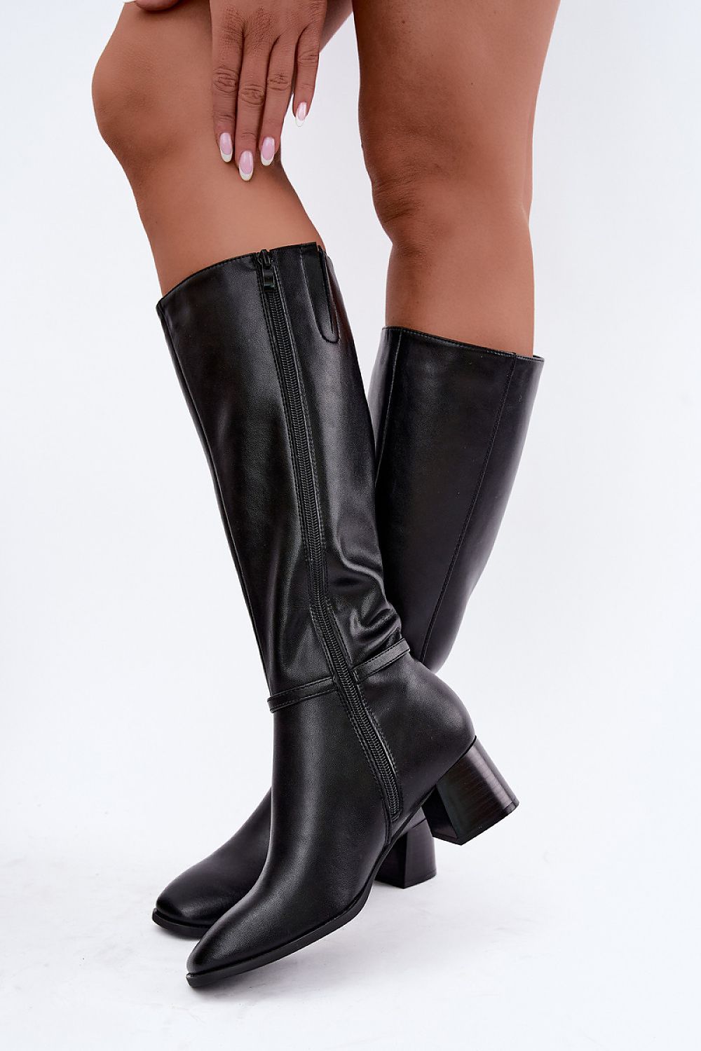  Laarzen met hoge hakken model 232097 Step in style 