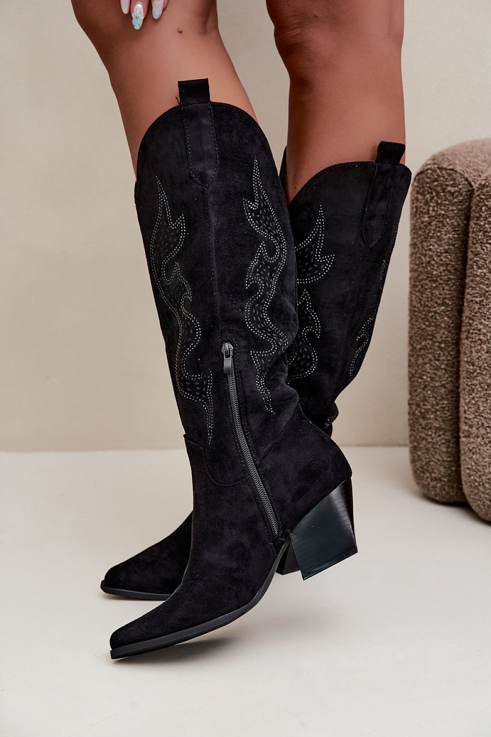  Laarzen met hoge hakken model 232100 Step in style 