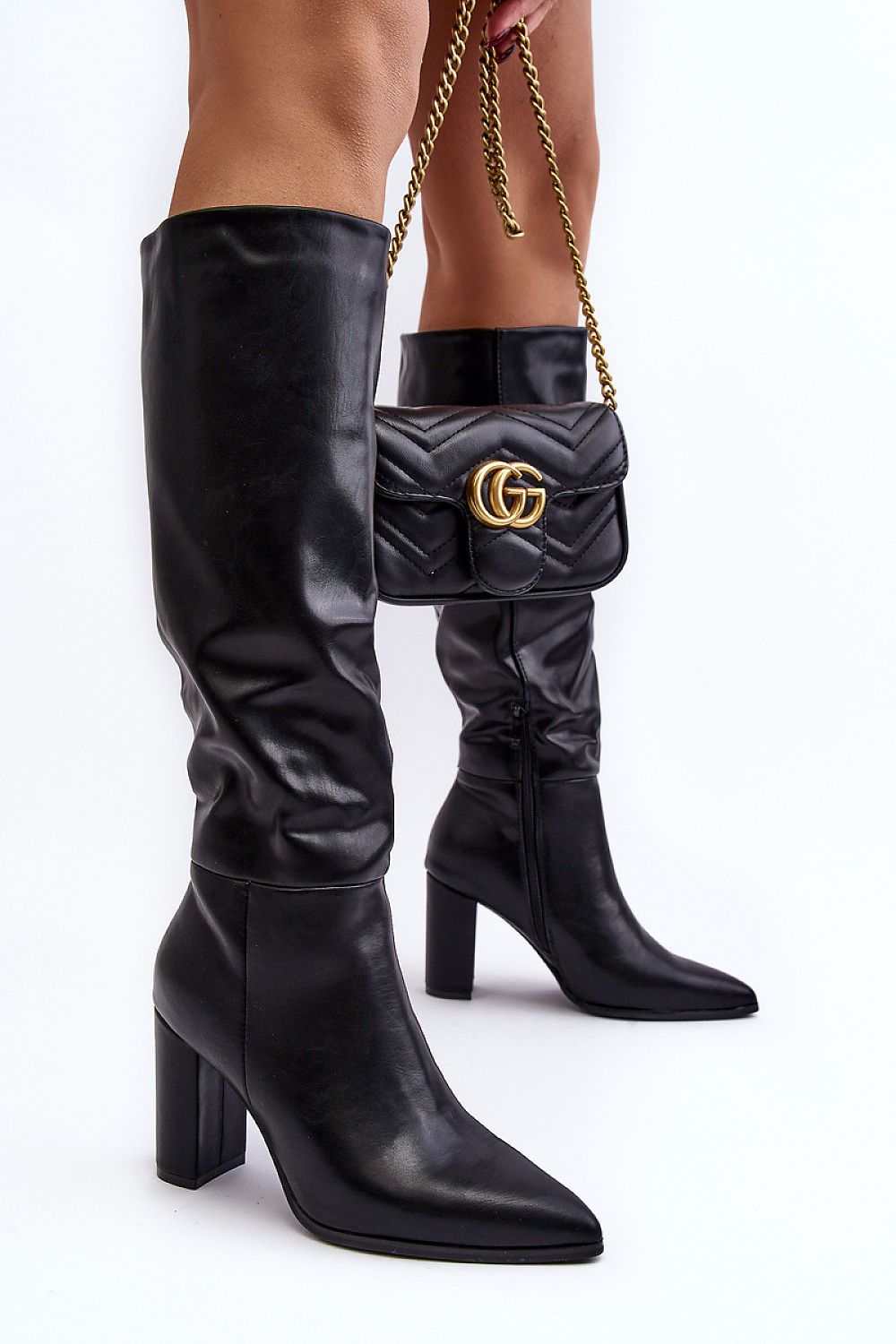  Laarzen met hoge hakken model 232105 Step in style 
