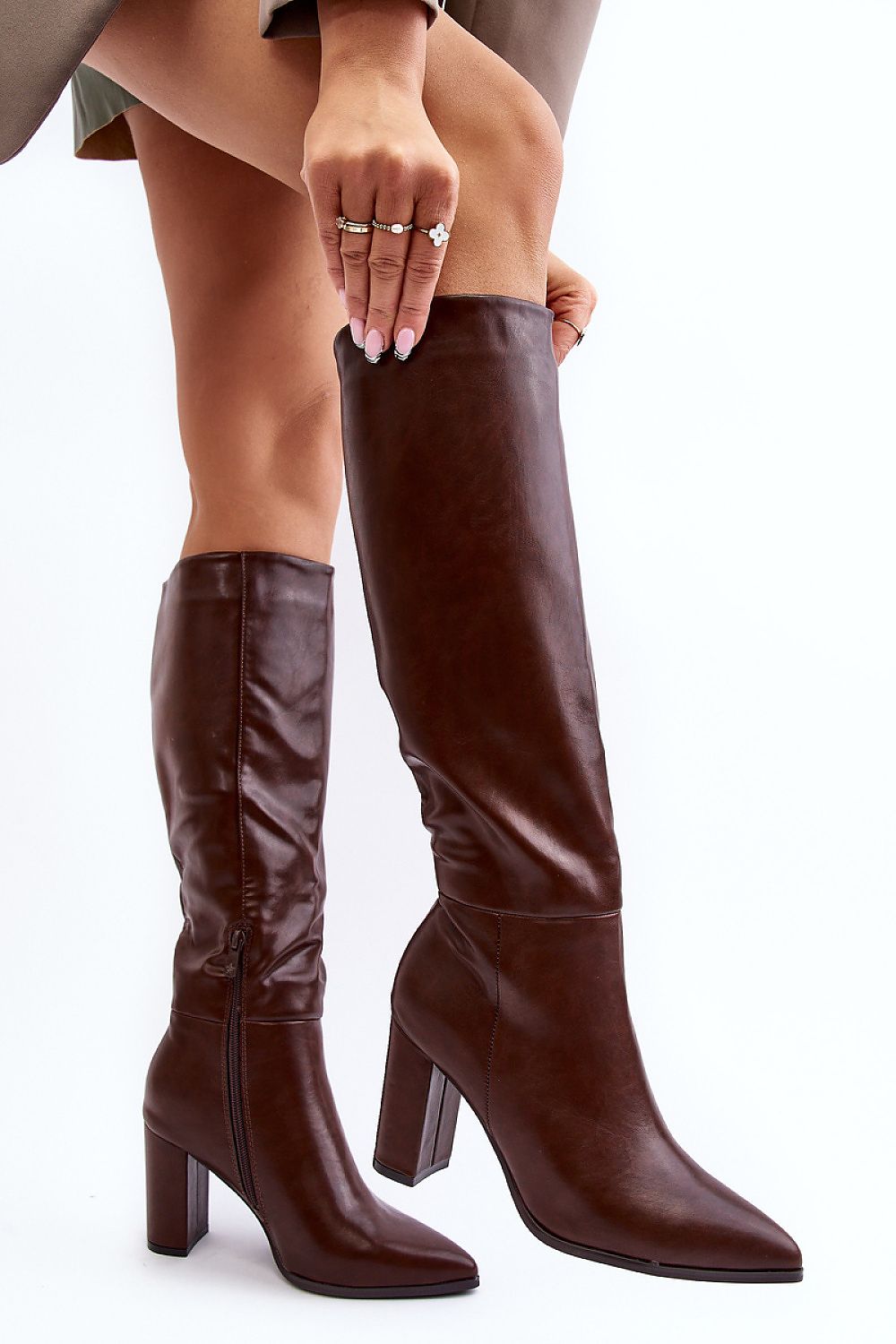  Laarzen met hoge hakken model 232106 Step in style 