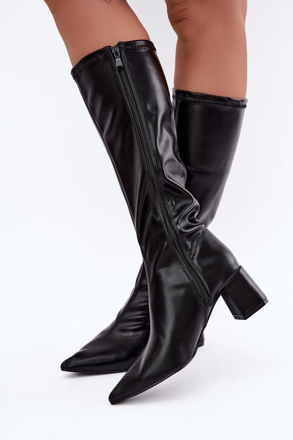  Laarzen met hoge hakken model 232112 Step in style 