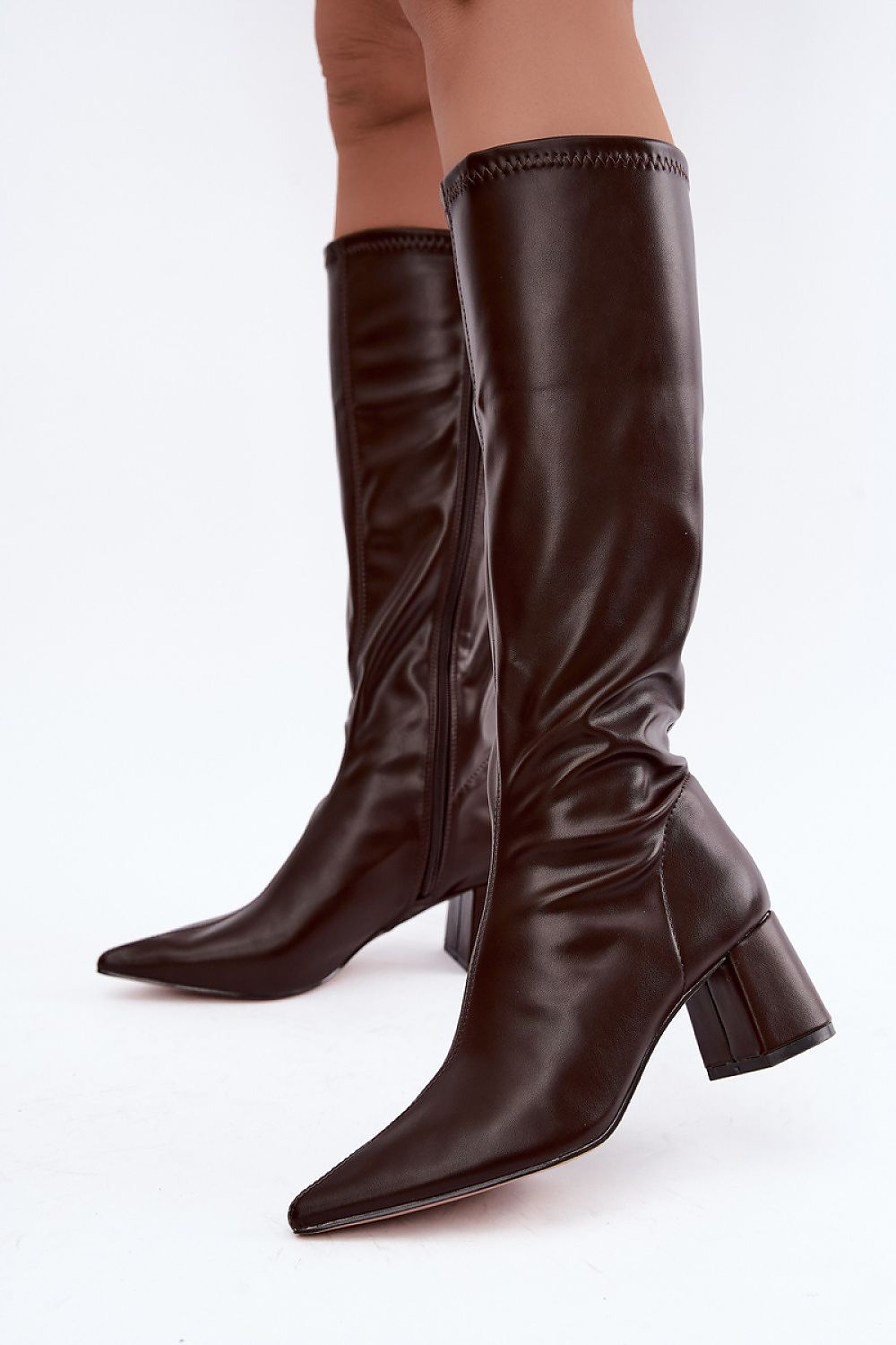  Laarzen met hoge hakken model 232113 Step in style 