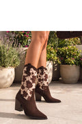  Laarsjes met hoge hak model 232168 Solea 