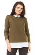  blouse model 109828 awama 