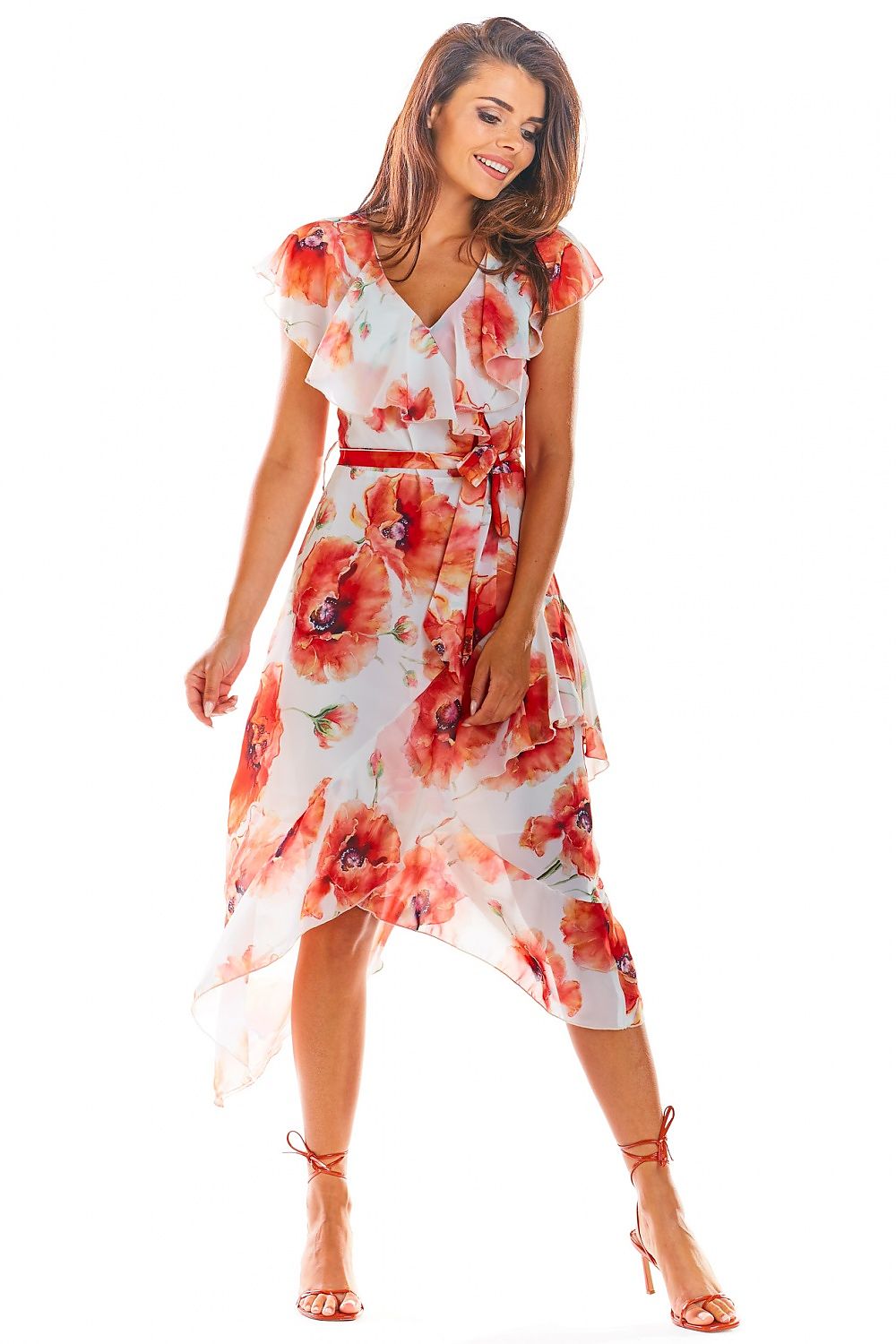  Formele jurk model 133673 awama 