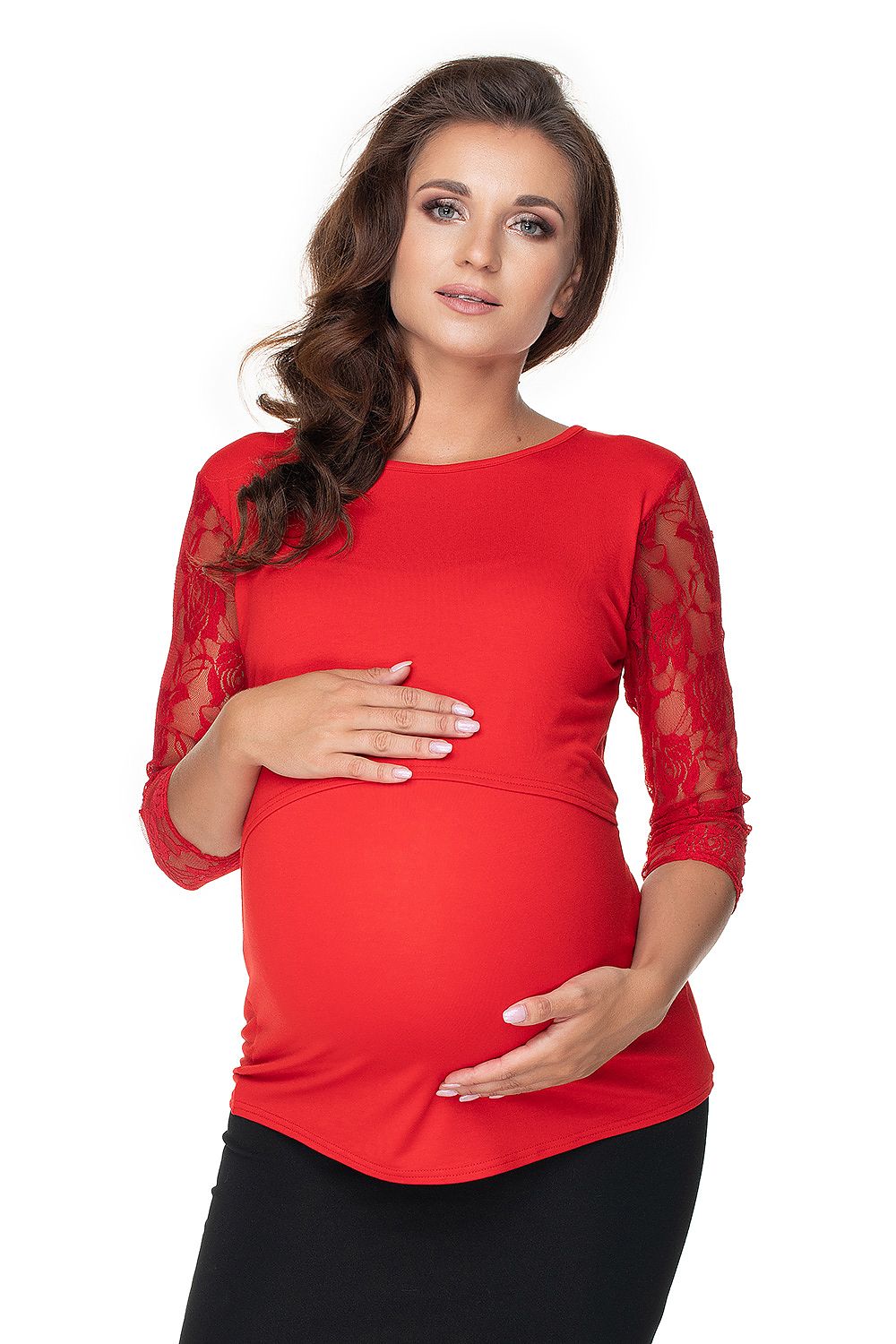  Zwangerschapsblouse model 141822 PeeKaBoo 