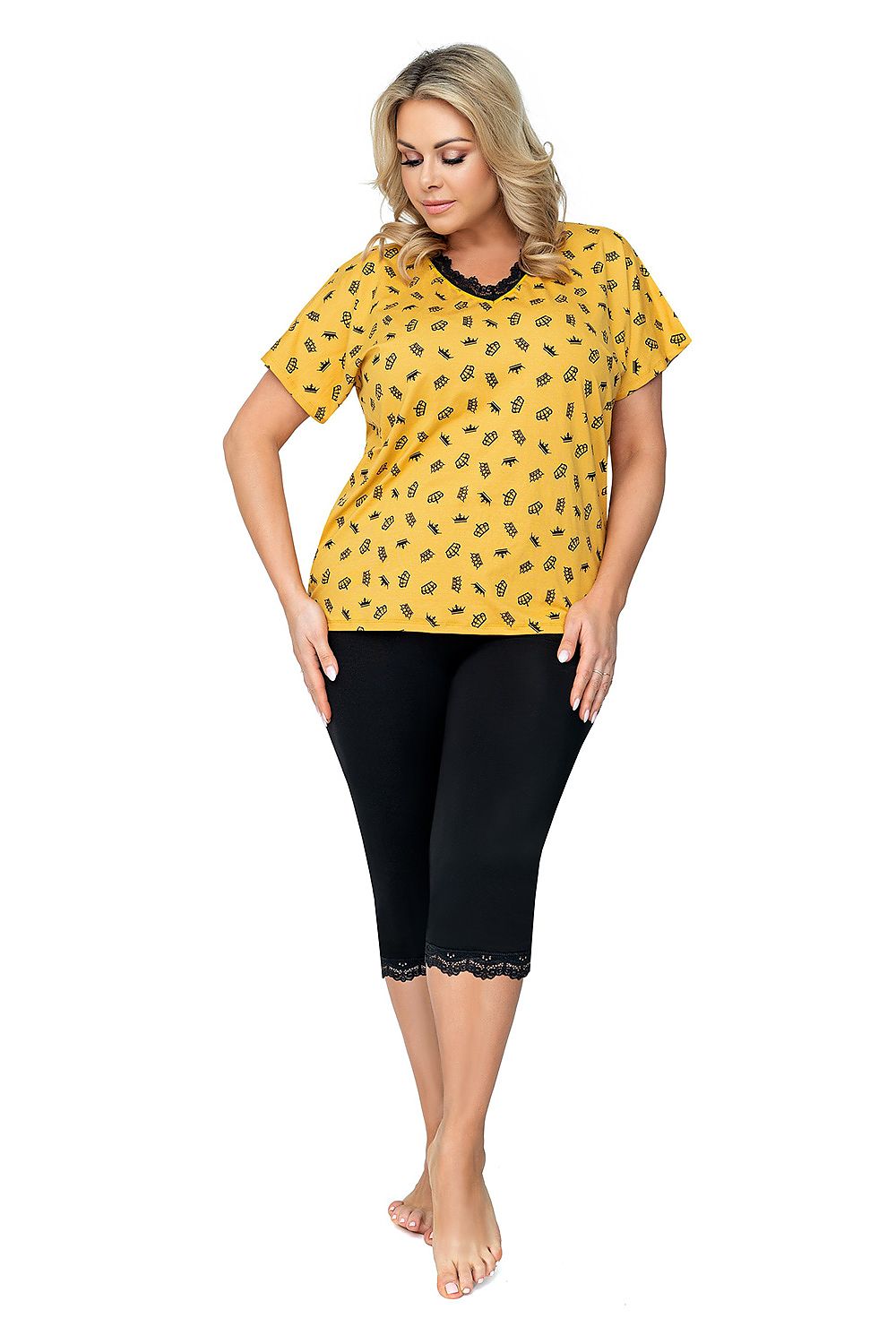  Plus Size Pyjama model 160015 Donna 