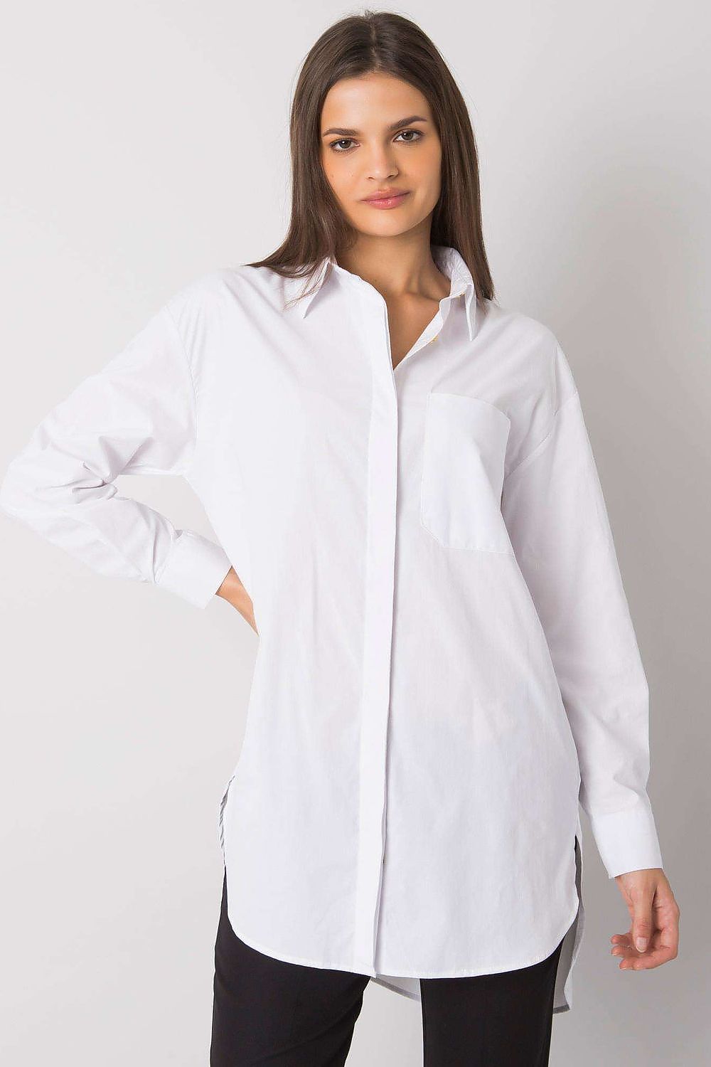  Overhemd met lange mouwen model 160738 Ex Moda 