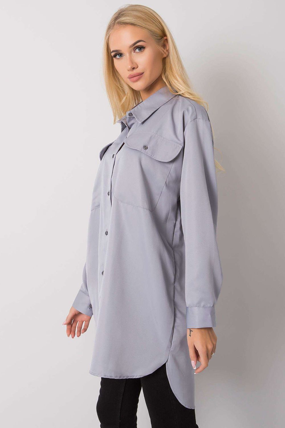  Overhemd met lange mouwen model 160758 Ex Moda 