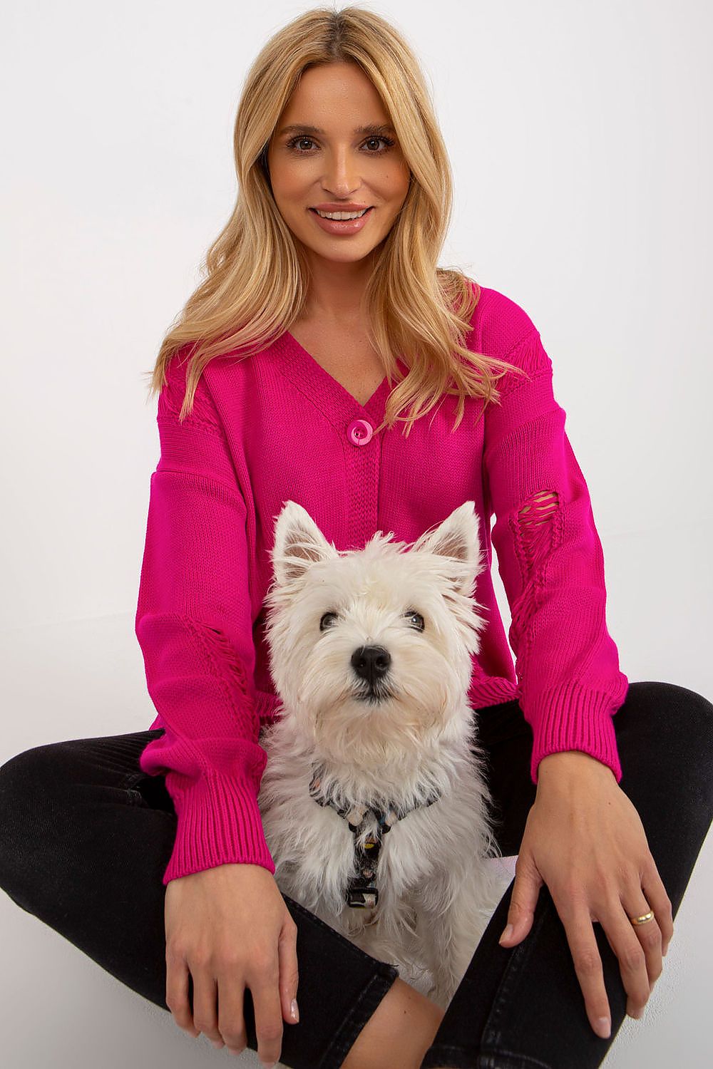  cardigan model 175746 Rue Paris 