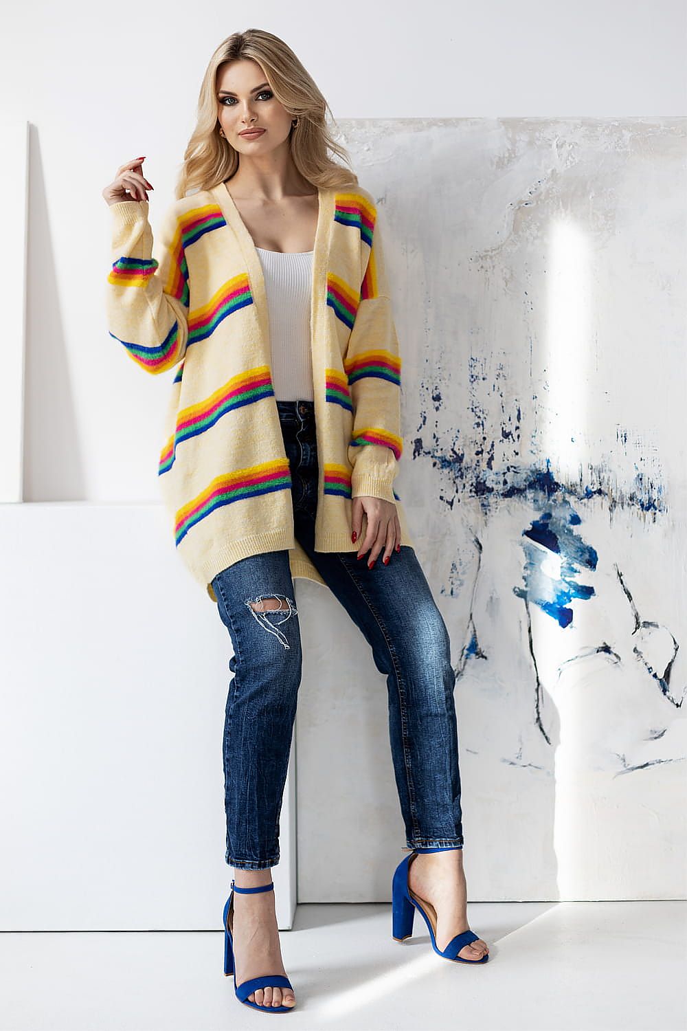  cardigan model 178649 PeeKaBoo 