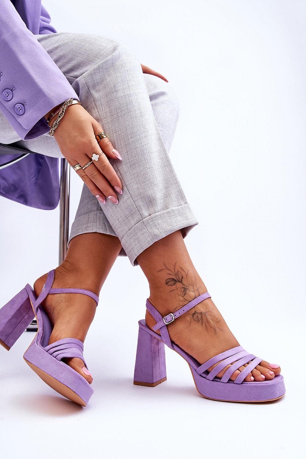  sandalen op hak model 179119 Step in style 