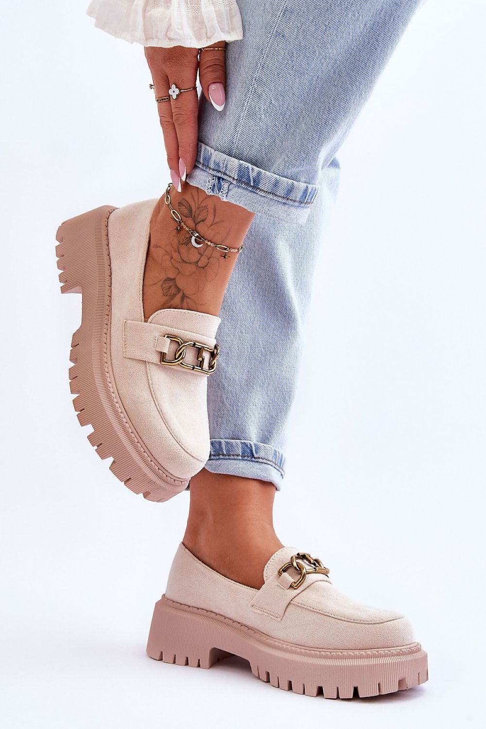  Moccassins model 180104 Step in style 